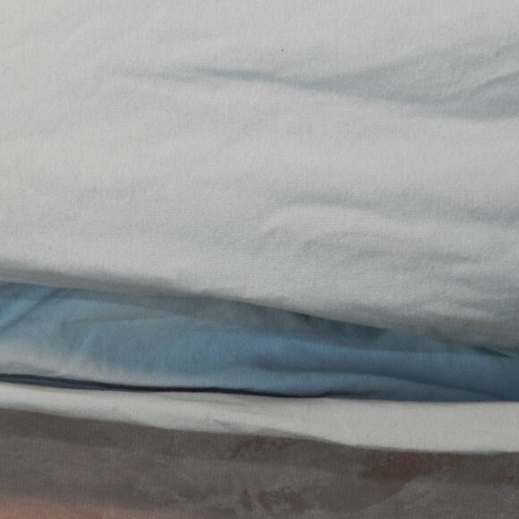 Filas Womens Light Blue Sweat Shirt Long Sleeve Winter Pull Over Size Large - Picture 4 of 7